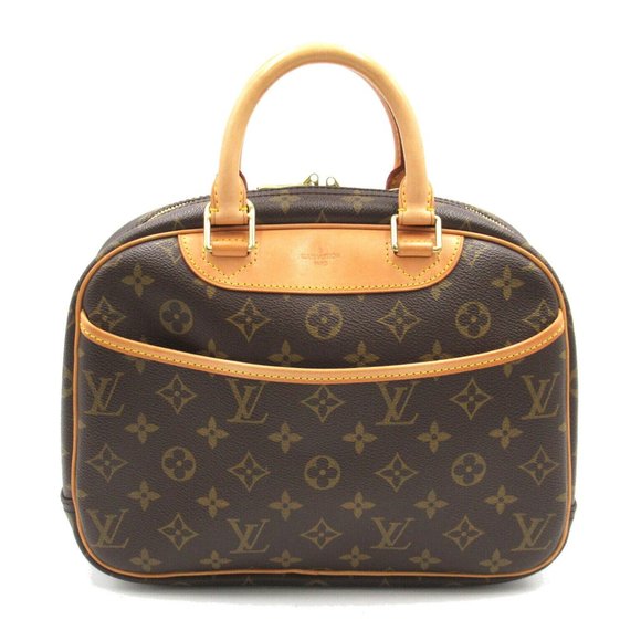 Louis Vuitton Handbags - LOUIS VUITTON Trouville Boston Hand Bag Monogram Canvas Used LV women GHW